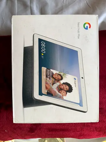 Google nest hub max - charcoal color