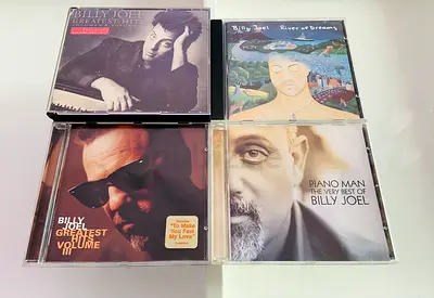 4 Billy Joel Music CD’s