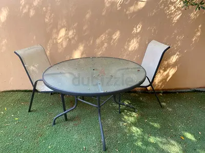 Garden table with 2 chairs