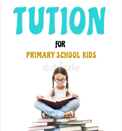 Tuition available for students till grade 5 except Hindi and urdu