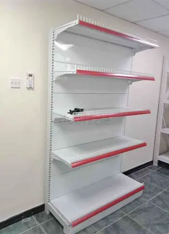 Super Market Shelving Rack – 4 Levels (Dual Setup Available)