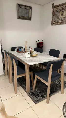 6 seater extendable dining table from pan emirates