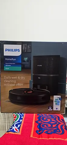 Philips HomeRun Robot Vacuum and Mop Robot 3000 series Aqua