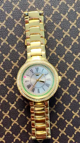 Juicy Couture Elegant Gold Watch with Sparkling Stones
