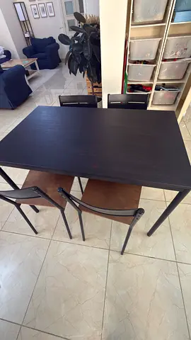 Dining table with 4 chairs