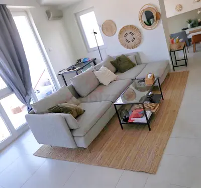 IKEA Soderhamn L Shape Sofa Beige