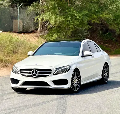 مرسيدس بنز C200 خليجي موديل 2015 فل اوبشن