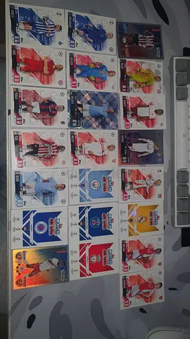 MATCH ATTAX trading cards with 5 mystery cards