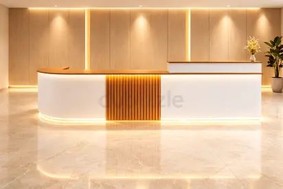 Reception desk Custom Made