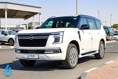 2026 Nissan Patrol LE Platinum GCC 3.5L Twin Turbo | AWD | 9-Speed AT | Tan Interior | Dual Tone