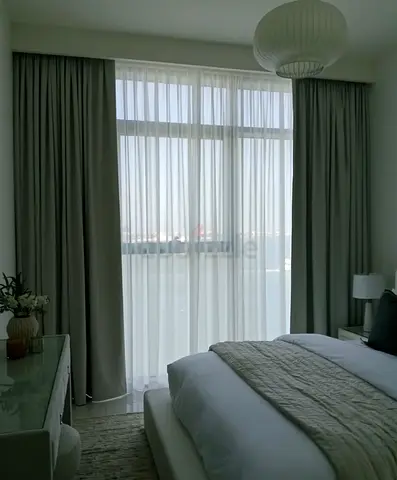 Curtains with installation