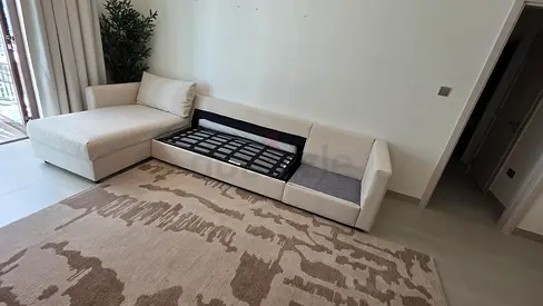 Ikea vimle 4_Seaters L shape sofa bed with mattress