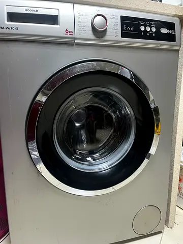 Hoover Front Load Washing Machine 6 kg HWM‑V610‑S – Excellent Condition