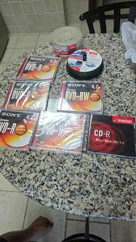 Blank recordable CDs  DVDs for sale