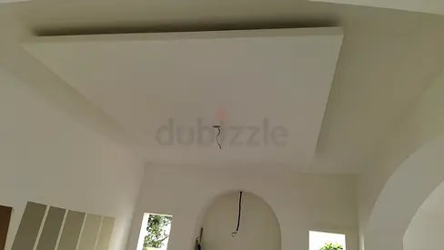 Gypsum board  celling work good quality