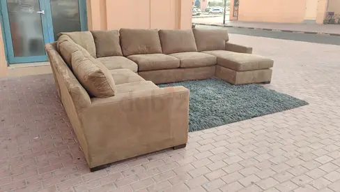 Premium Quality CrateBarrel Axis U Shape Sofa Perfect Condition