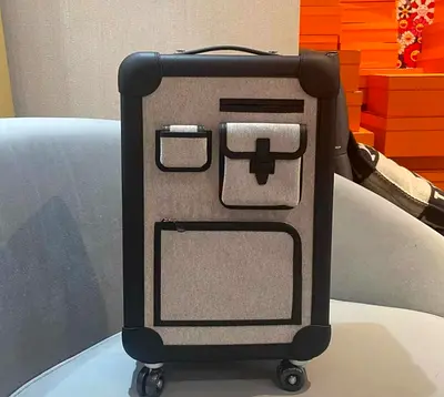 Hermes travel luggage