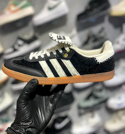 Adidas Samba Black and White Sneakers