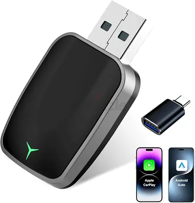 Wireless CarplayAndroid Auto Box Wired to Wireless Dongle Automatic Connect Adapter
