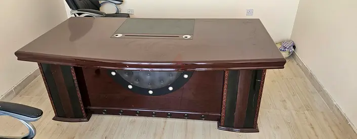 Executive Office Desk - Stylish and Spacious and Chair