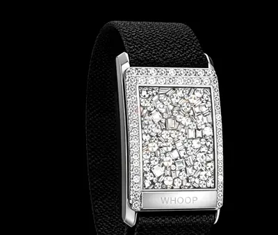 Stylish Womens Bracelet with Mesh Band whoop customize diamond and gold