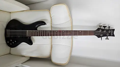 Schecter Stiletto Studio-5 STBLS  Neck Thru Bass