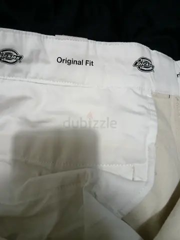 Dickies Mens Original Fit White Pants