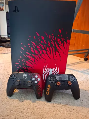 PlayStation 5 with 2 DualSense Controllers