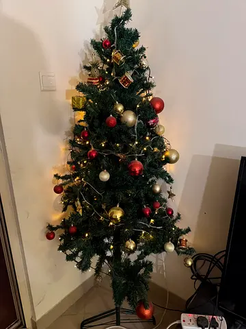 Christmas Tree with christmas light and decoration | Pickup in JLT