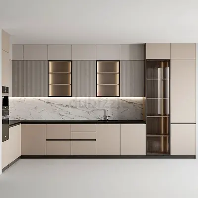 Modern Kitchen Cabinet Set