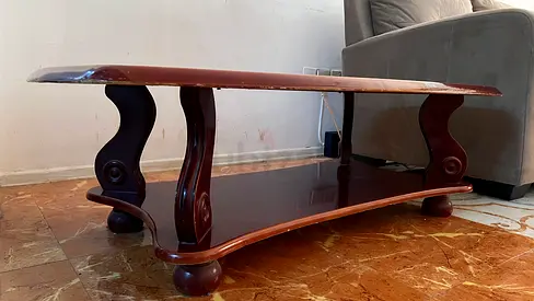 Elegant Wooden Coffee Table