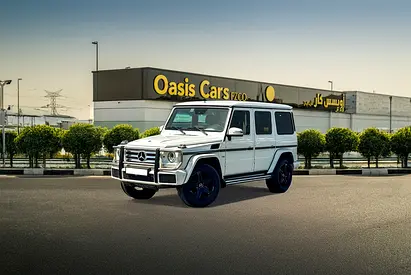 Mercedes G500 Premium + 4.0L Partial Service History Turbo V8 GCC