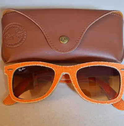 Authentic Rayban denim sunglasses