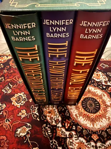 The Inheritance games book set (hardcover)