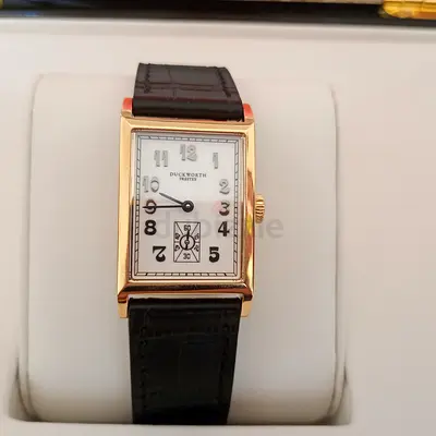18k gold watch Duckworth Prestex