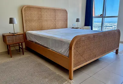 Selling Brand New condition Home centre Bed mattresses with two side tables