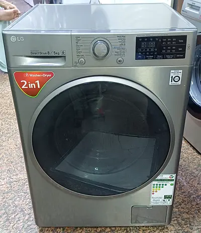 L.G direct drive 2in1 washing machine for sell 8kg wash 5kg dryer