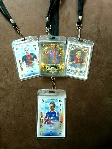 Mega rare Collection of Football Player Cards Ronaldinho, Messi , iniesta , Fernando Torres