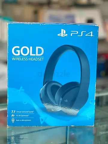 PS4 GOLD Wireless Headset
