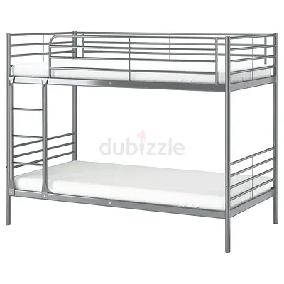 Like New IKEA Bunk Bed + 2 Mattresses – 600