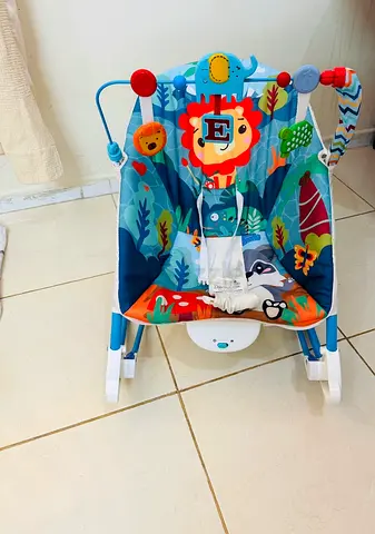 Colorful Baby Bouncer with Playtime Toys,Baby swing,Baby seat,baby essential