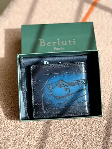Berluti Makore bifold wallet
