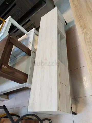 Modern White TV Stand