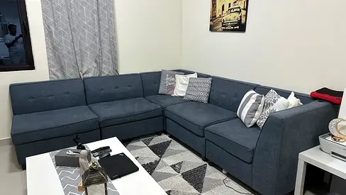 Sofa set of 6 pieces free designed Sofa shape