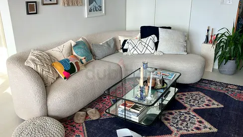 Gorgeous West Elm Sofa Cream Bouccle