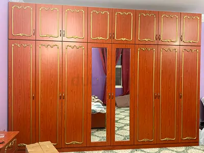 Spacious Wardrobe with Mirror