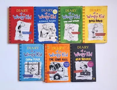 Diary of a Wimpy Kid Series (7 Books)