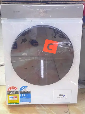 SAMSUNG Bespoke AI Front-load Washer Auto Dispense 12KG
WITH BLACK DOOR