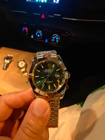 Men watch