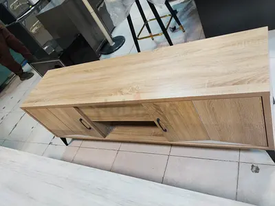Stylish Wooden TV Unit with Storage